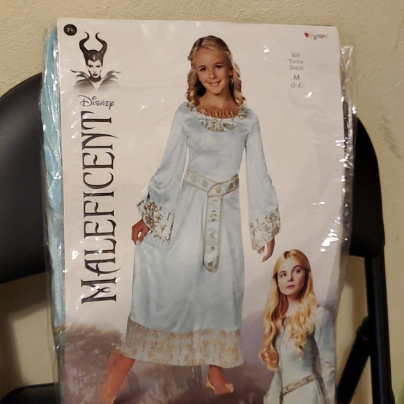 Girls "Maleficent (Aurora)" Costume - Picture 6 of 8